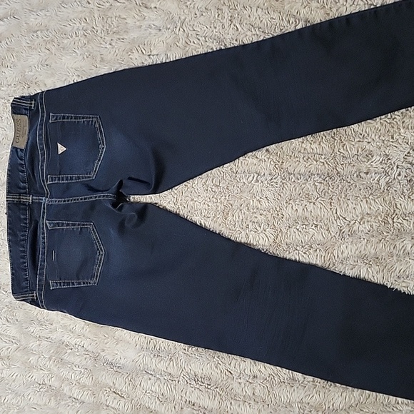 Guess Navy Jeans Skinny Leg Sz 28 - Picture 8 of 10
